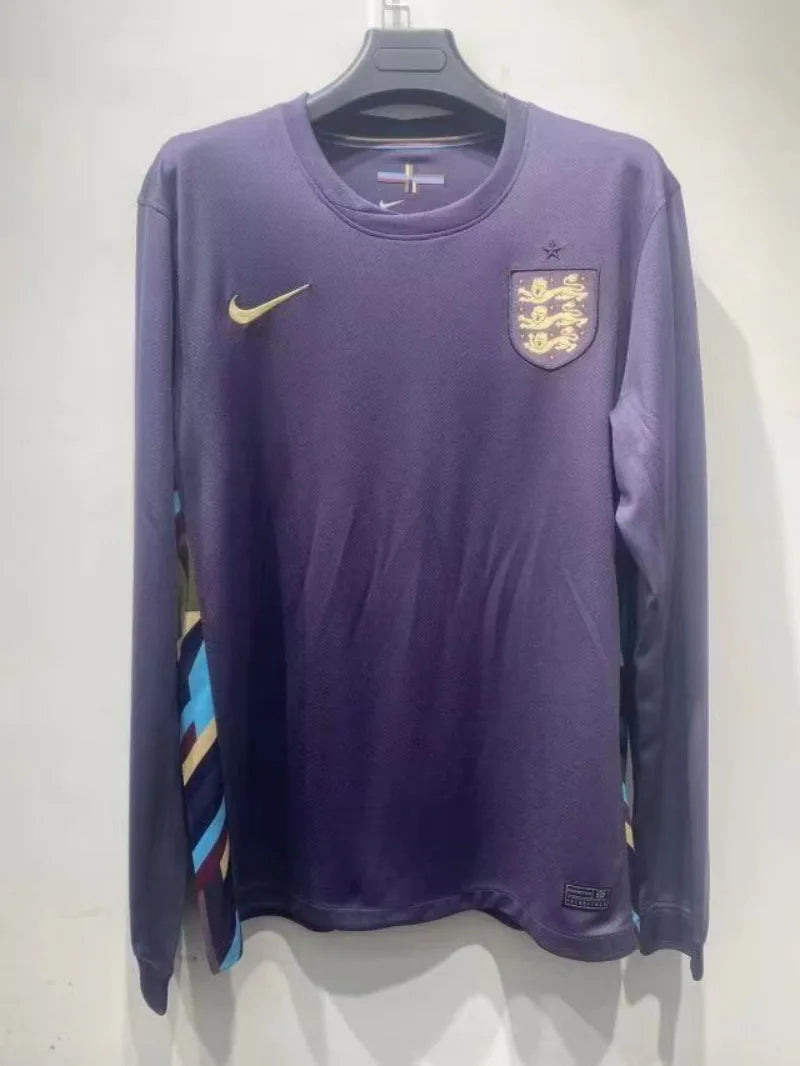 Angleterre maillot 2024 2025  manches longues EURO2024 Maillot De Fou, site maillot de foot pas cher