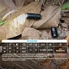 MINI-E Aeychain Flashlight 105 Lumens Brightness Rechargeable LED Flashlight Can Continuously Illuminate For 39 Hours
