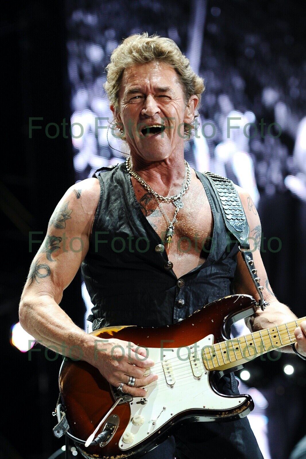 Peter Maffay Rock Schlager Musik Foto 20 x 30 cm ohne Autogramm (Be-28