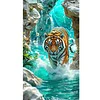 Diamond Painting - Full Round Drill - Tiger(Canvas|40*70cm)