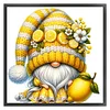 Lemon Gnome-11CT Stamped Cross Stitch 40*40cm/15.75*15.75in