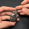 Heart of Steel Openable Mechanical Heart Pendant Necklace Retro Old-fashioned Personality Trend