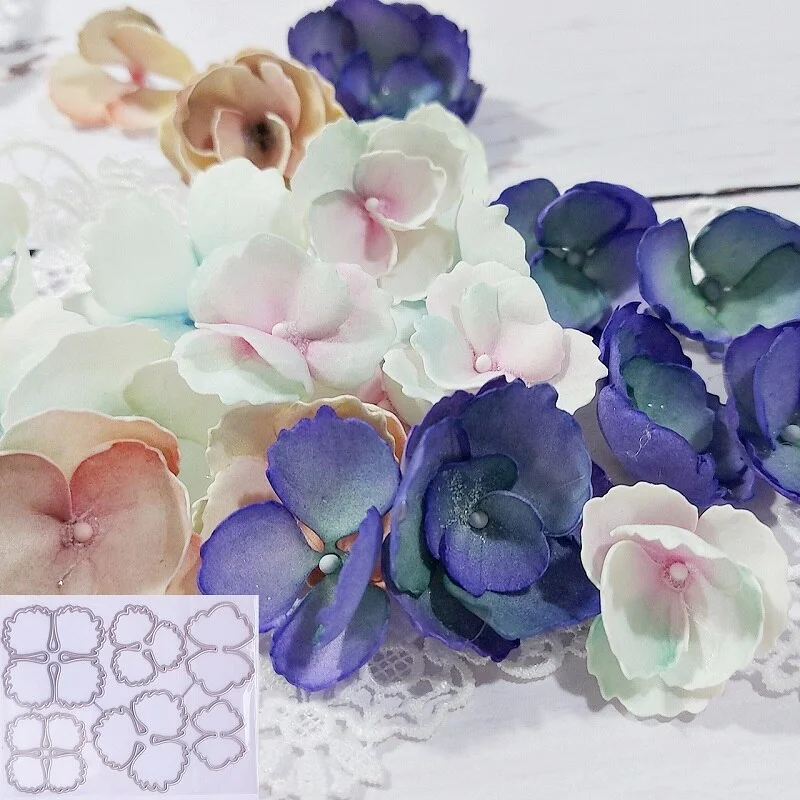 Piggy Craft metal cutting dies cut die mold Various flower series Scrapbook paper craft knife mould blade punch stencils dies