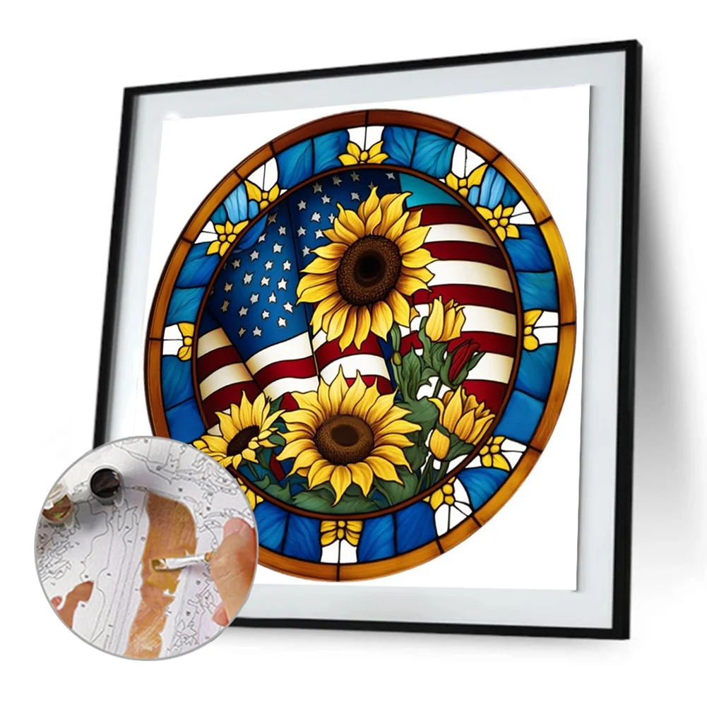 DIY Paint By Number 40*40cm - Landscape