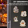 Special Shaped Diamond Painting Fridge Magnets Halloween Ghost 6Pcs Kit