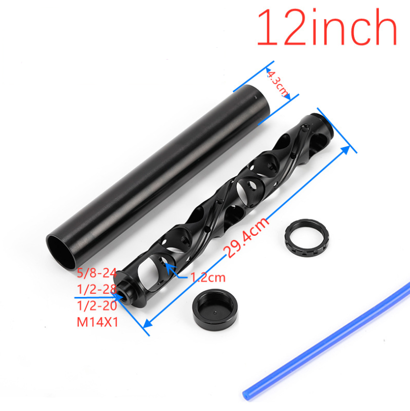 Aluminum fuel filter solvent trap 10 Inch Spiral 1 / 228 5 / 824