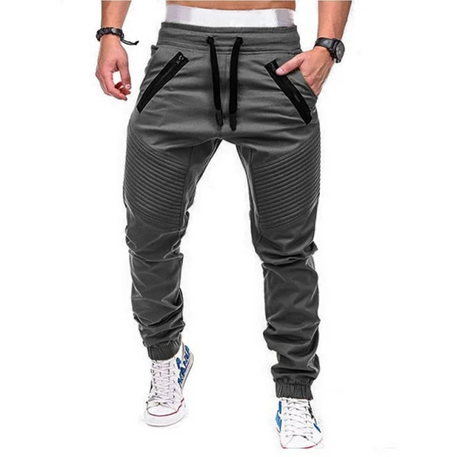Inongge New Fashion Men's sport joggers Hip Hop Jogging Fitness Pant Casual Pant trousers Sweatpants