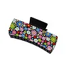 Small Floral DIY Diamond Painting Claw Clips for Adults Beginners Diamond Art Western Hair Clips Anti-Slip Design for Women Long Short Hairstyle Jewelry Supplies