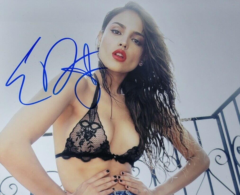 Eiza Gonzalez Authentic Autographed 8x10 Photo Poster painting w/ COA