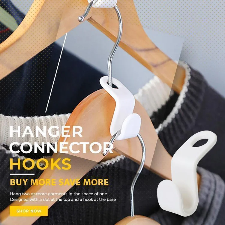 Clothes Hanger Connector Hooks (BUY MORE SAVE MORE)