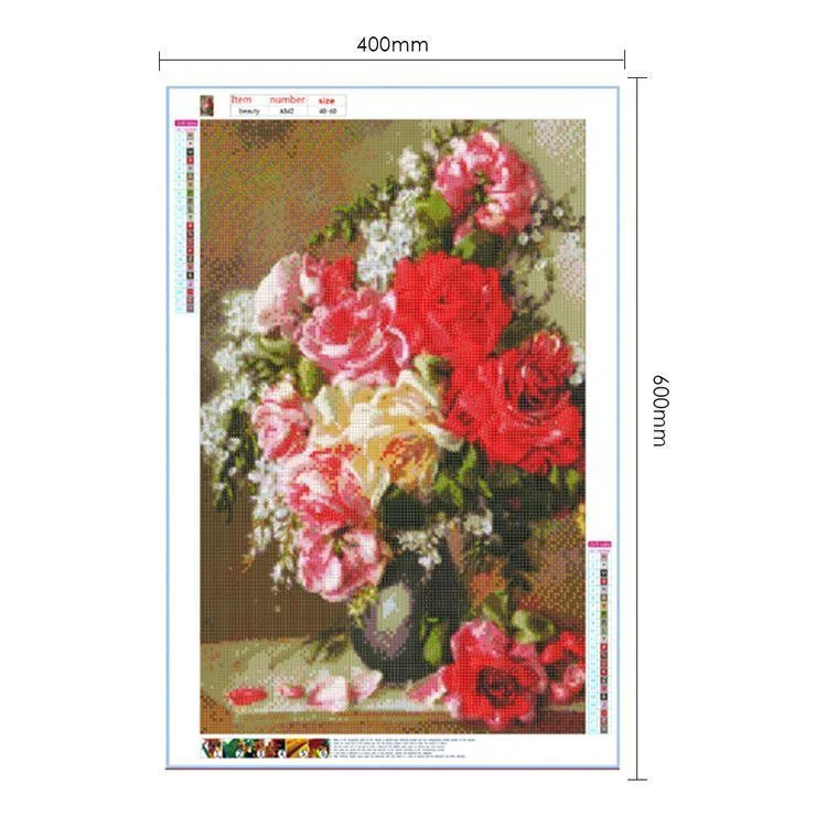 Diamond Painting - Full Round Drill - Flower (40*60cm)