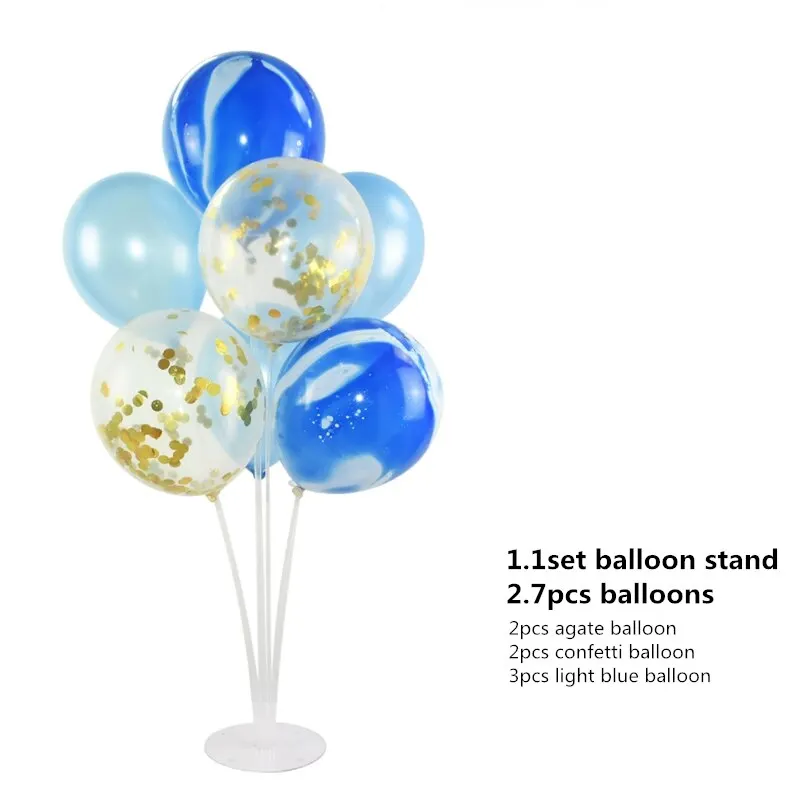 1 Set Balloons Holder Column Stand Holder Stickers for Wedding Kids Birthday Party Baby Shower Decoration Balloon Accessories