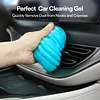 PULIDIKI Car Cleaning Gel for Car Cleaning Putty Car Slime for Cleaning Car Detailing Putty Detail Tools Car Interior Cleaner Car Cleaning Kits Car Accessories Blue Yellow (2Pack)