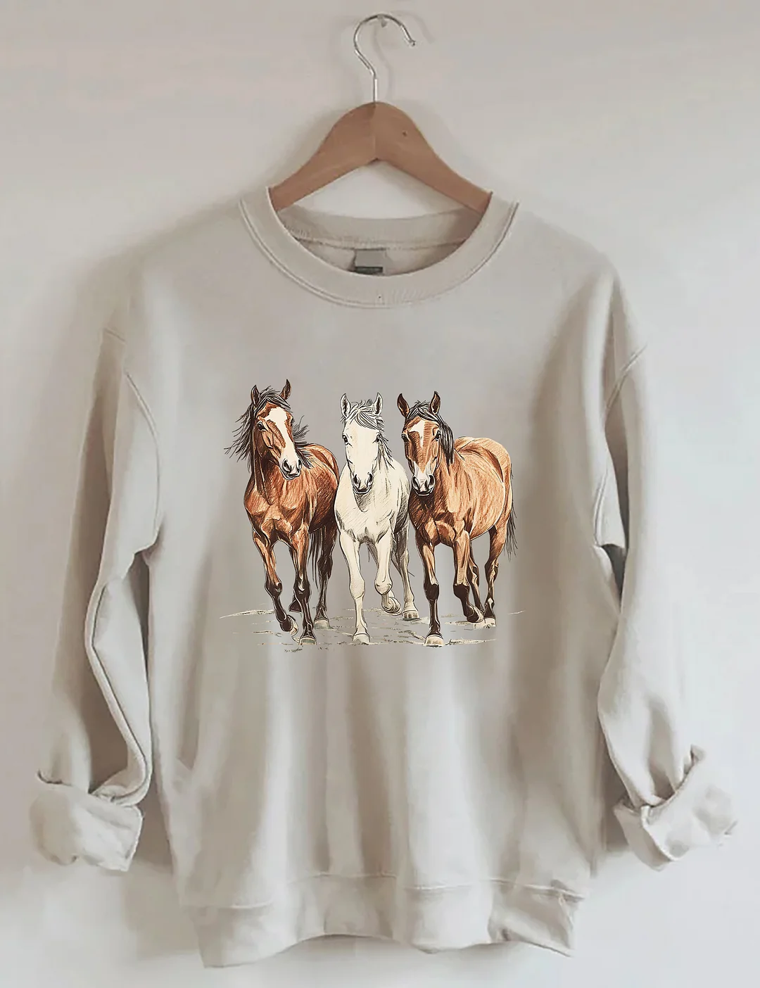 Western Horses Sweatshirt