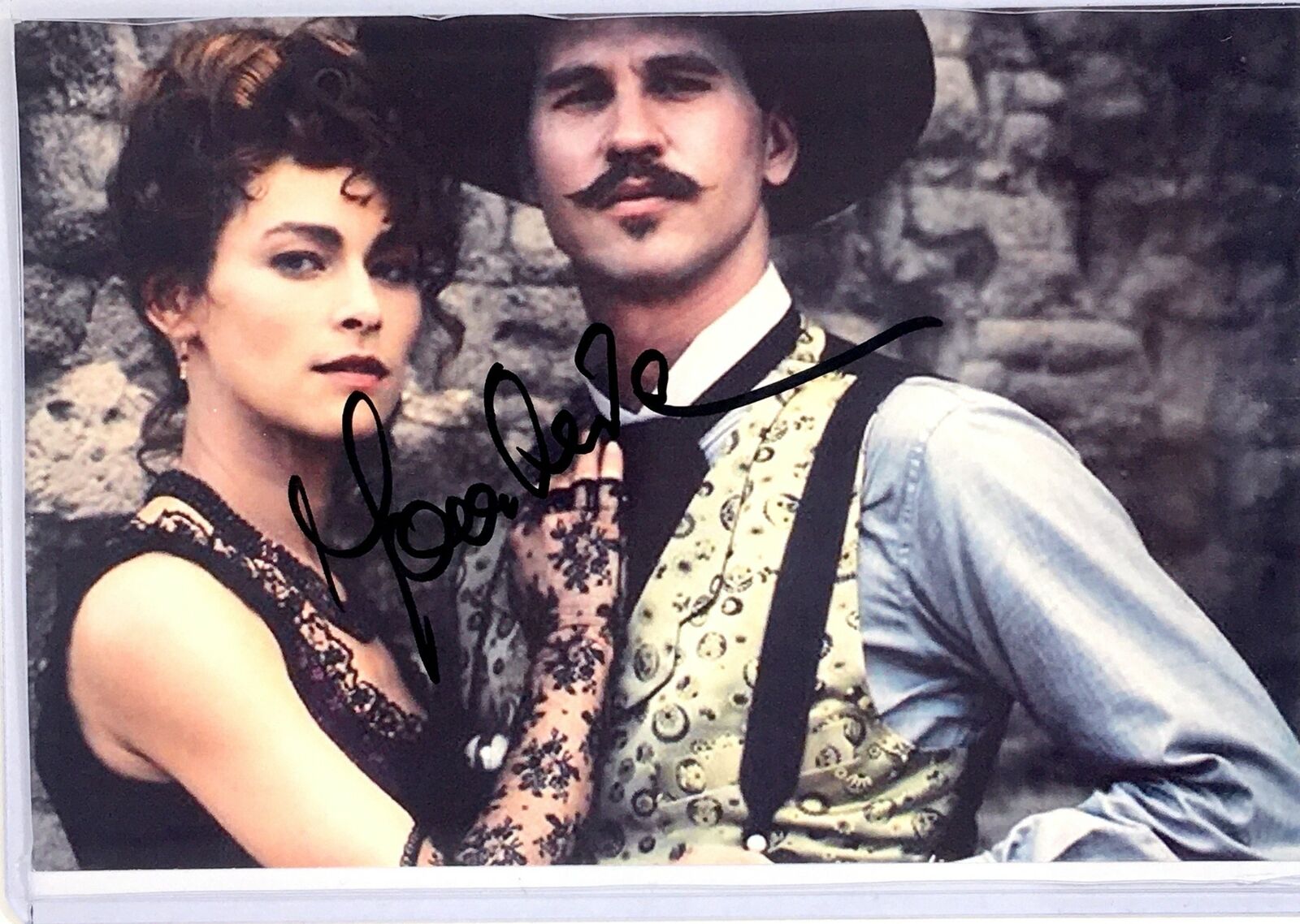 Joanna Pacula Signed 4x6 Photo Poster painting Tombstone The Kiss Gorky Park VAL KILMER Auto