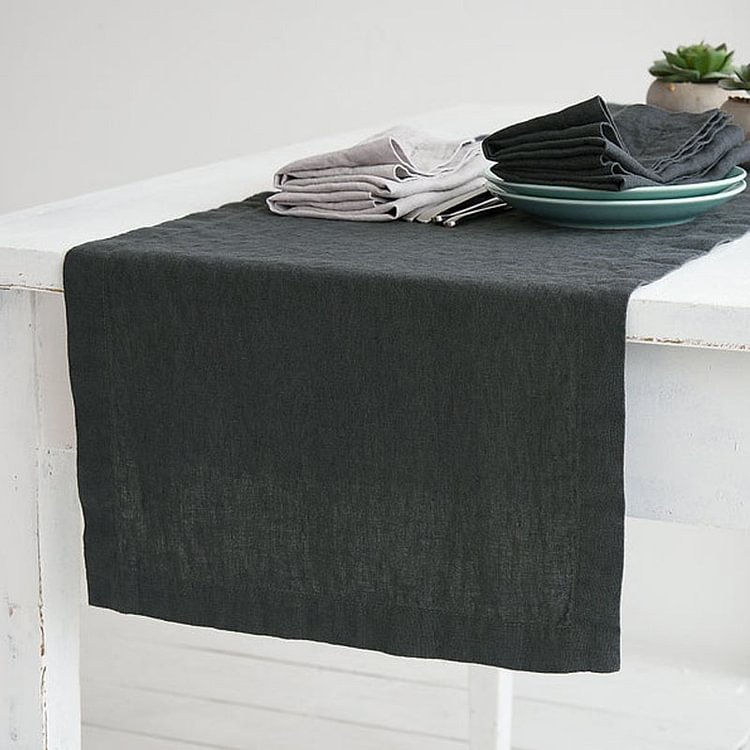Linen Table Runners-ChouChouHome