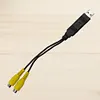 USB To CVBS RCA Video Cable 2 CVBS Output USB To RCA Cable Car Radio Accessories