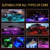 LED Car Chassis Lights Off-Road Lights RGB Fantasy Rock Lights ATV SUV Boat Motorcycle Car Lights Modification