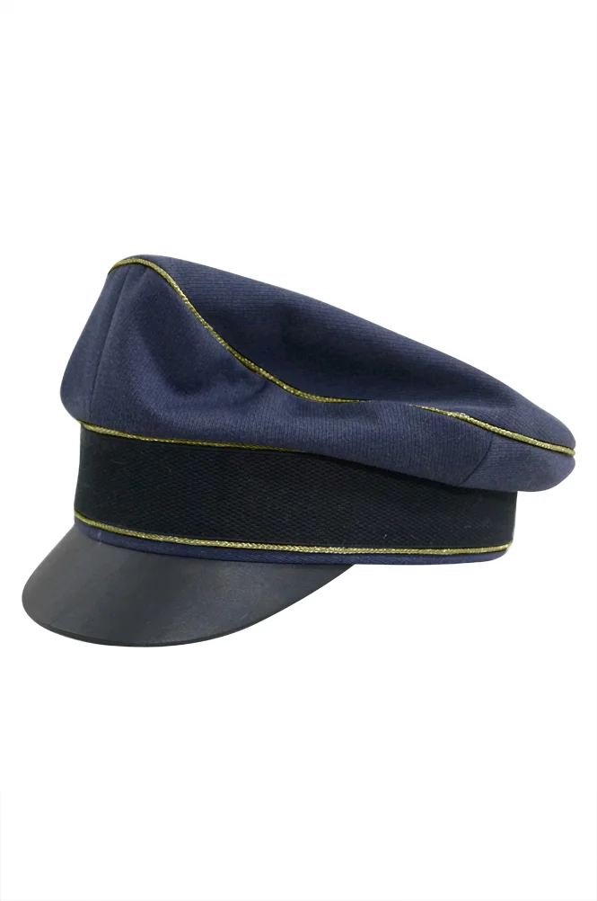   Luftwaffe Blue Gabardine Crusher Visor Cap German-Uniform