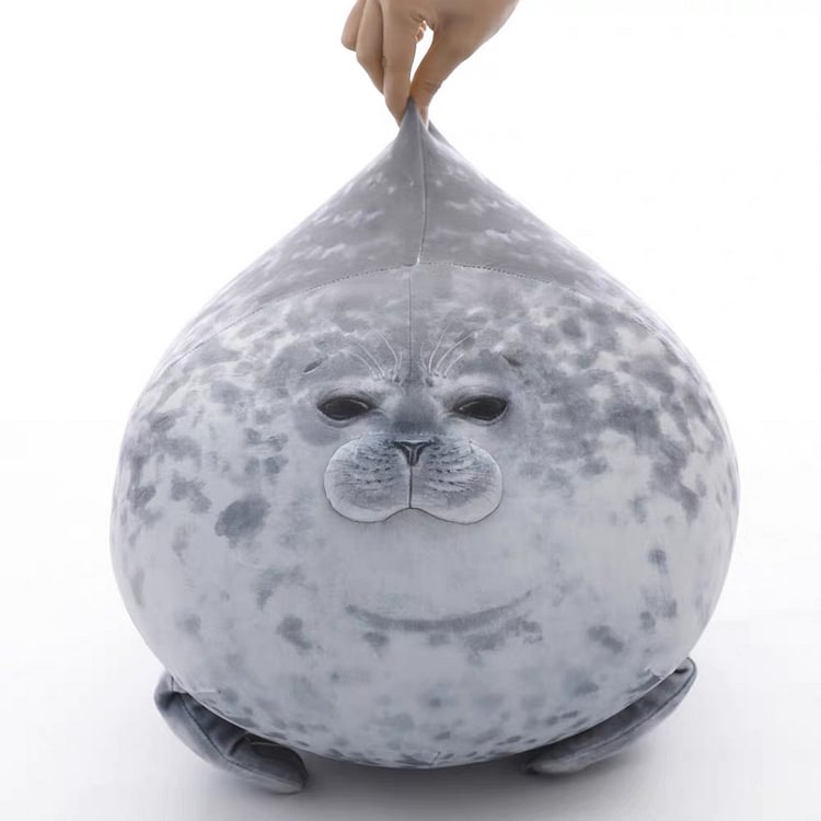 Cute Chonky Seal Pillow