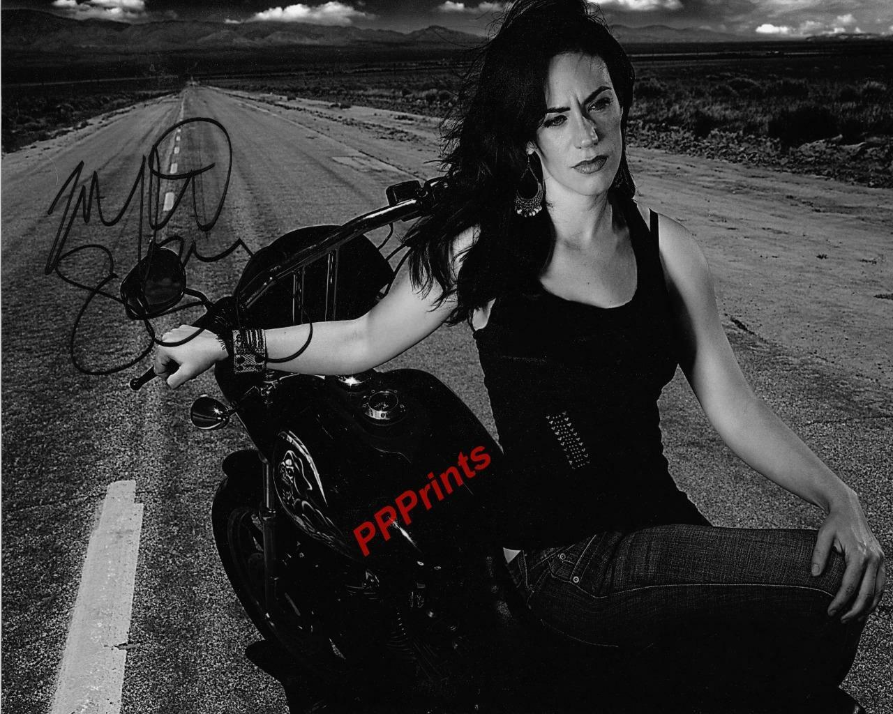 MAGGIE SIFF SONS OF ANARCHY SIGNED AUTOGRAPHED 10 X 8