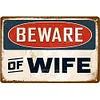 Logo - Vintage Metal Signs - 20*30cm - Warning