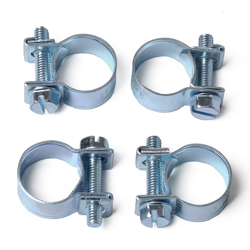 

10pcs Carbon Steel Mini Fuel Injection Hose Clamps for Diesel Petrol Pipe, 12-14mm, 501 Original