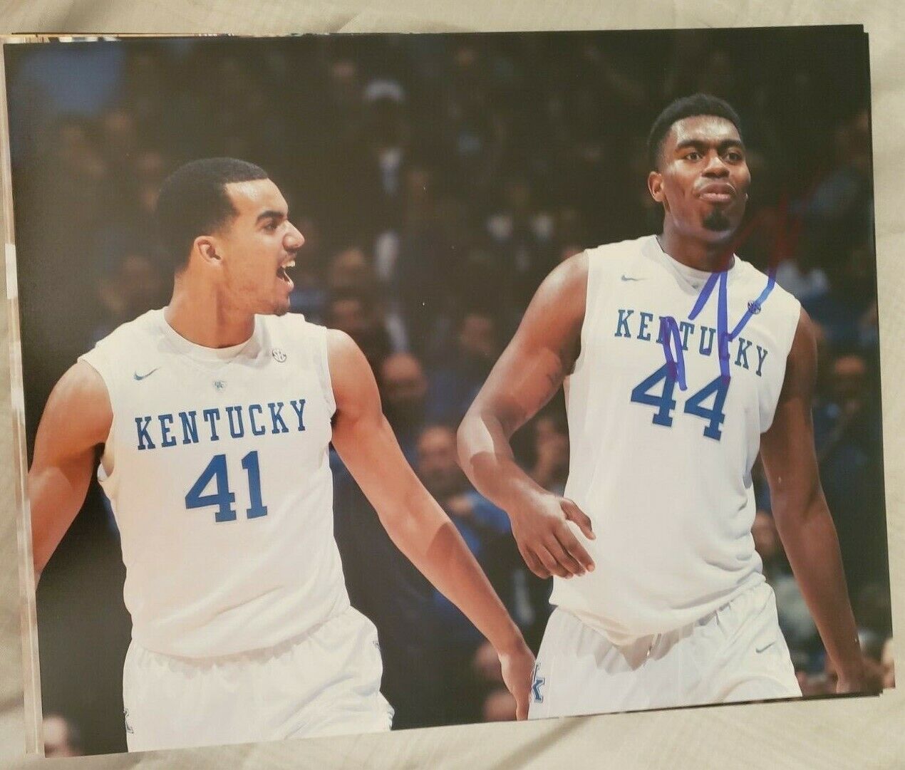 DAKARI JOHNSON KENTUCKY WILDCATS SIGNED AUTOGRAPHED 8X10 Photo Poster painting W/COA