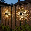 Solar Lights IP44 Waterproof LED Spot Lens Deck Lights for Garden Patio Backyard