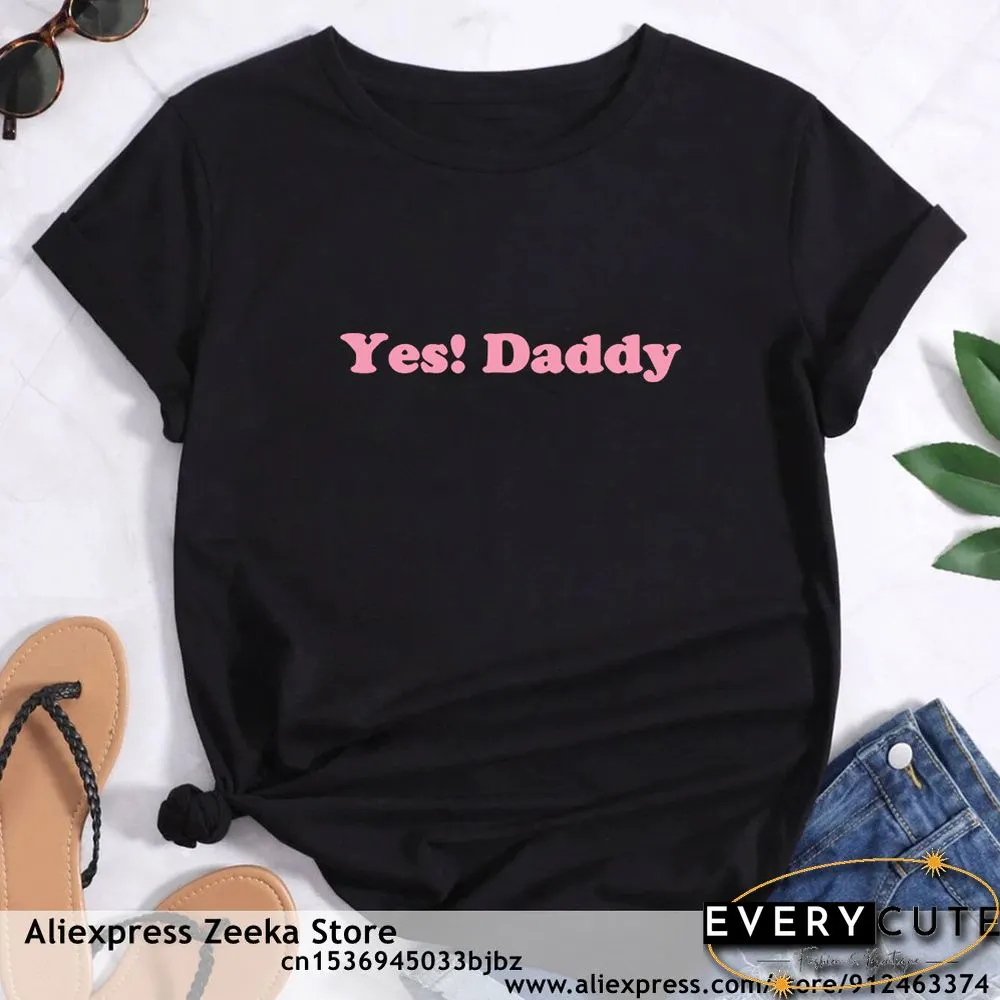 Womens Traveling Fun Print Tee-Shirt for Girls Y2K Harajuku Basics Collar White Shirt