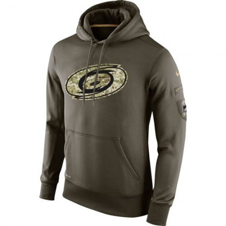 Men's Carolina Hurricanes  Salute To Service NHL Hoodie