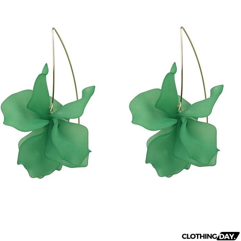 Blooming Floral Drop Earrings