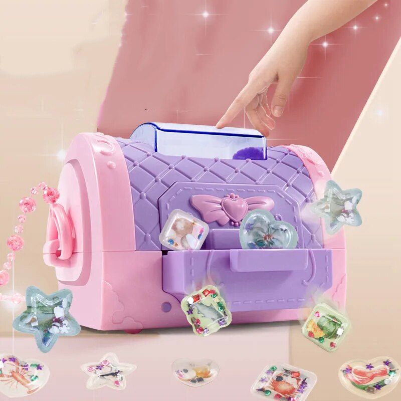 Girl handmade 3D sticker machine diy creative magic printing toy | 168DEAL