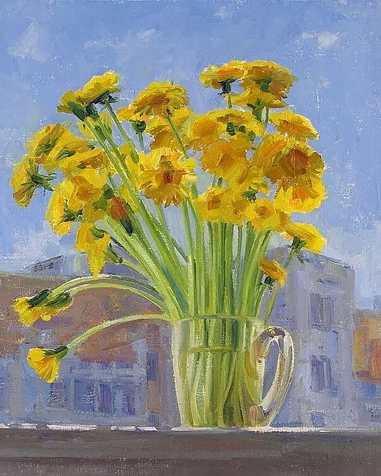 

Flowering In July – Paint By Numbers - 40*50CM, 501 Original