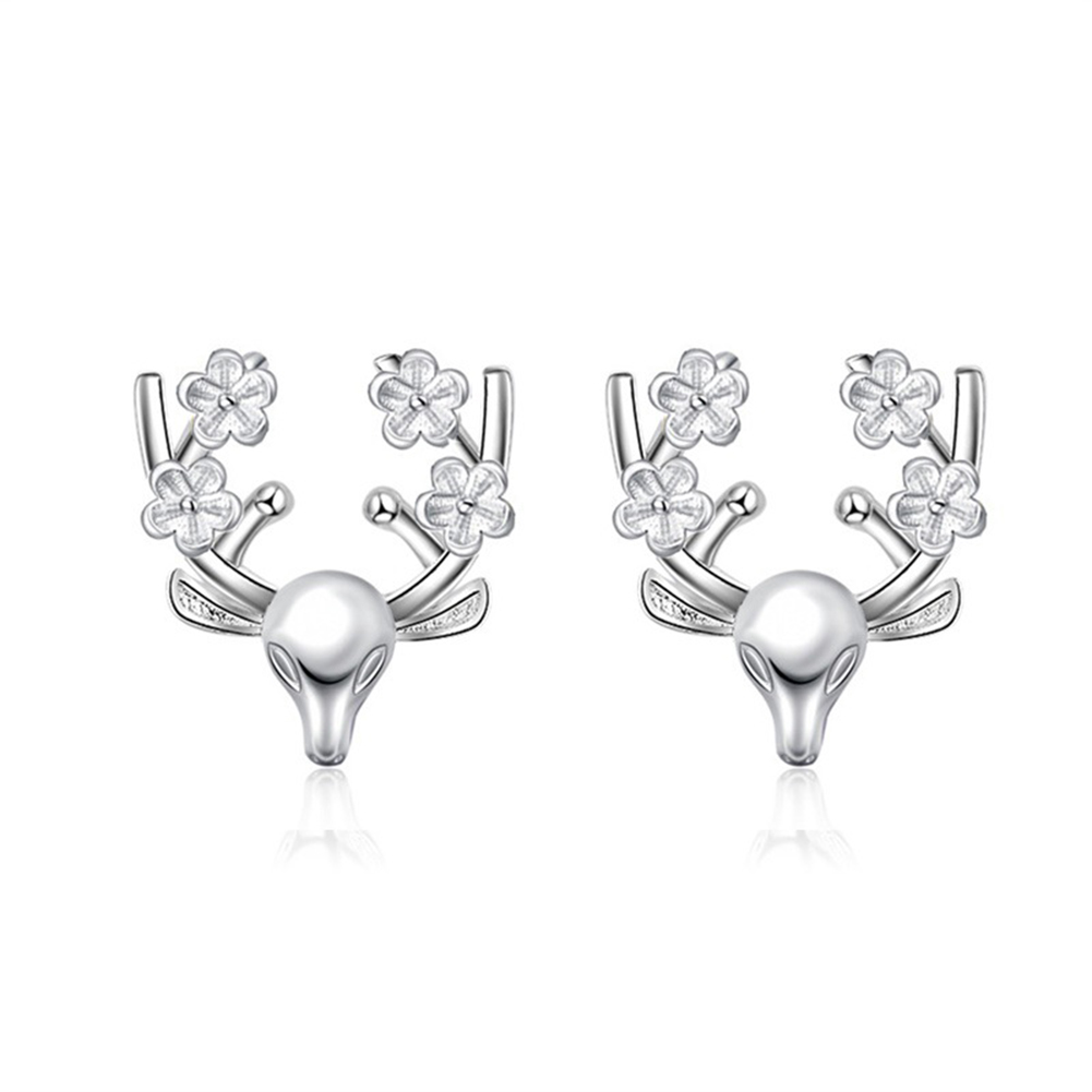 

Elegant Deer Earrings Women Metal Ear Stud Lover Jewelry (Yellowe Flower), 501 Original