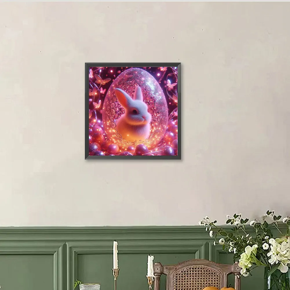 Diamond Painting - Full Round Drill - Rabbit(Canvas|40*40cm)
