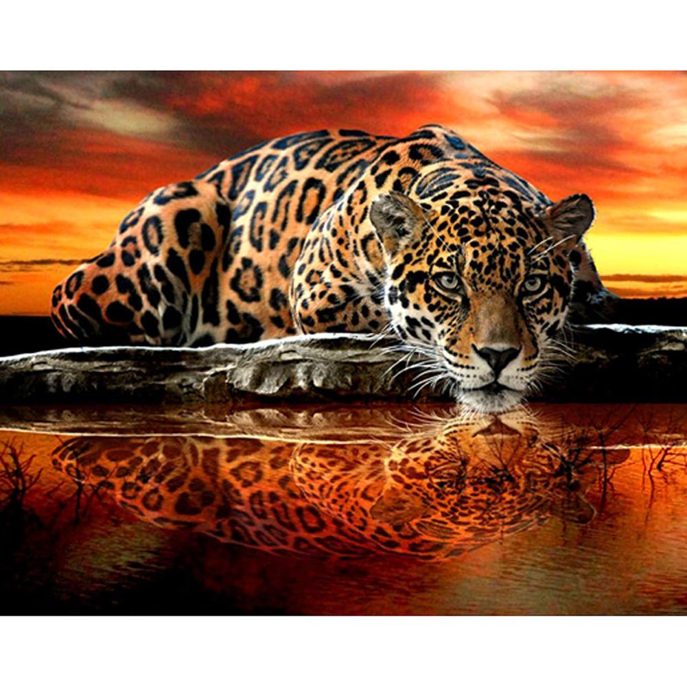 

40*30CM - Animals - Square Drill Diamond Painting, 501 Original