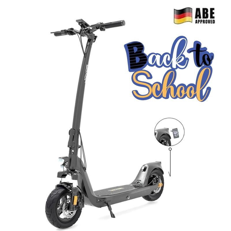 JOYOR C10E Electric Scooter | 500W motor, 48V 10.4Ah battery| 20km/h top speed | with ABE Certification