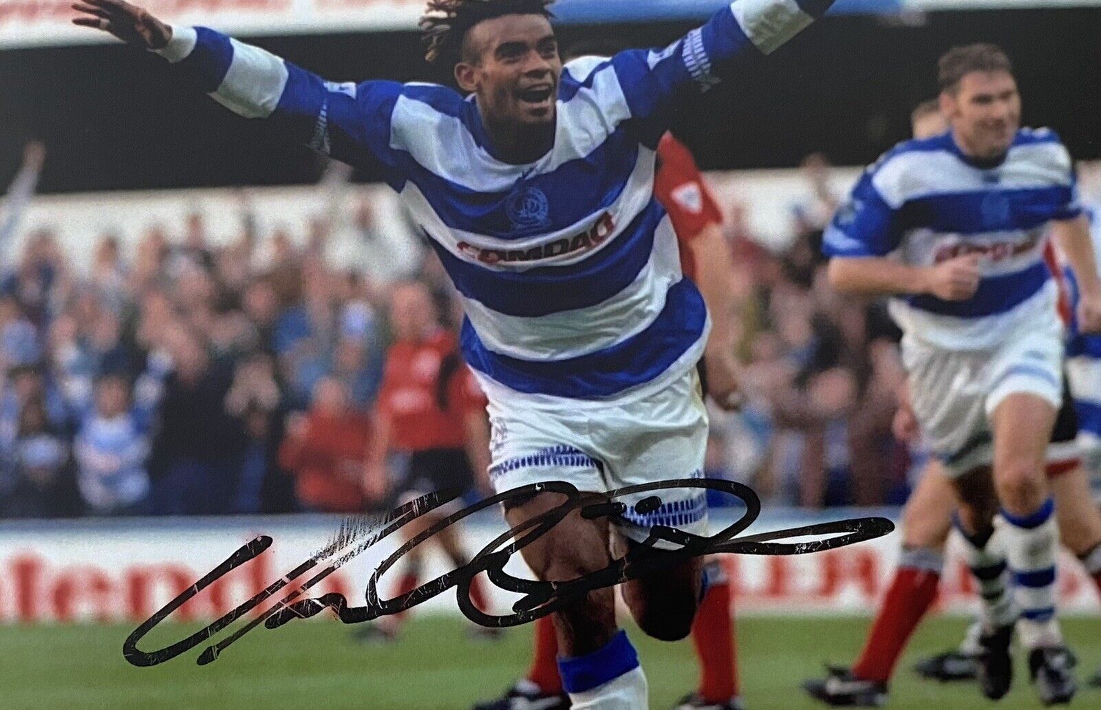 Trevor Sinclair Genuine Hand Signed Queens Park Rangers 6X4 Photo Poster painting