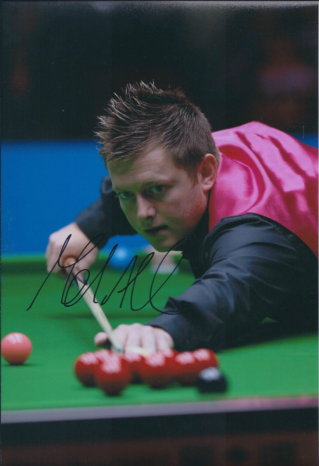 Mark ALLEN AUTOGRAPH 12x8 Signed Photo Poster painting AFTAL COA SNOOKER Open Winner