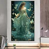 (40*80cm)Girl - Full Round Drill Diamond Painting