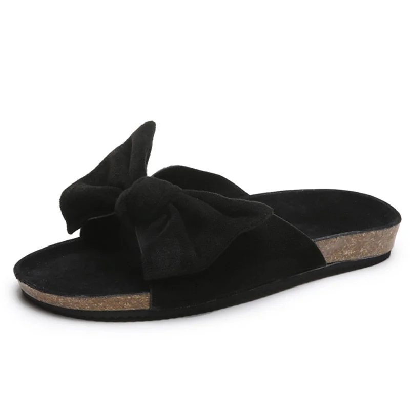 Women Sandals 2020 New Summer Shoes For Woman Flat Sandals Sweet Bowknot Summer Sandalias Mujer Casual Slippers Women Footwear