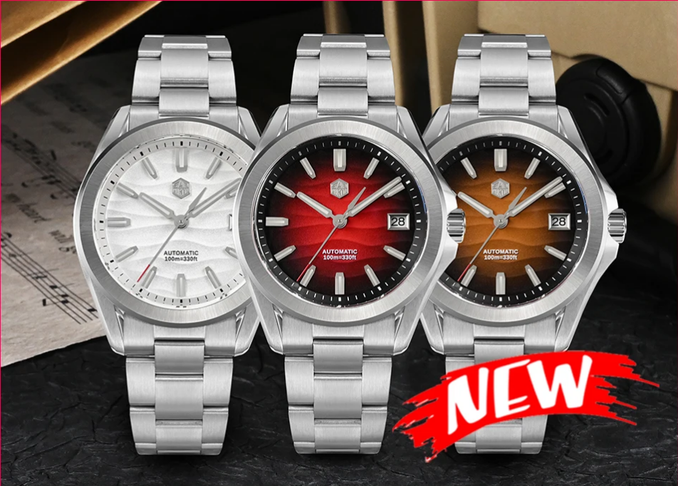 Will it Become Your Grail Watches? San Martin New Gada Watch 39mm Desert Texture NH35 SN0129-GC.San Martin Watch San Martin Official Authorized StoreSan Martin Watches