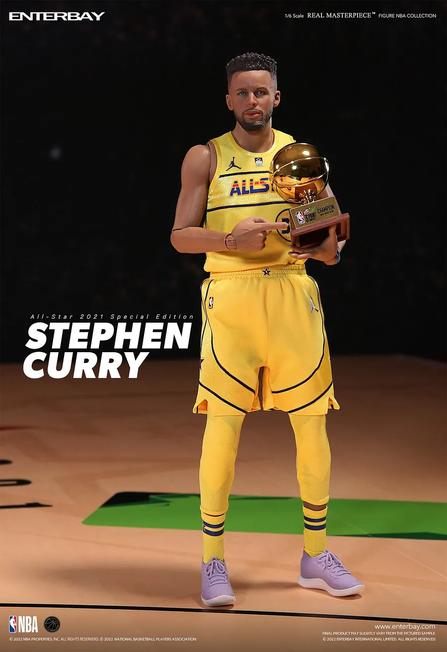 PRE-ORDER ENTERBAY Studio NBA Real Masterpiece Stephen Curry (RM