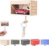 Car Wall Mount Keychain Stylish Mini Car Display Organizer Easy to Install Key Storage Wall Mount for Car Lovers