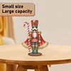 DIY Special Shape Diamond Painting Nutcracker Soldiers Desk Ornament Decor Kits