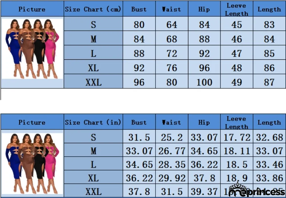 Autumn Brown Cut Out Sexy Strapless O-Ring Side Slit Party Dress