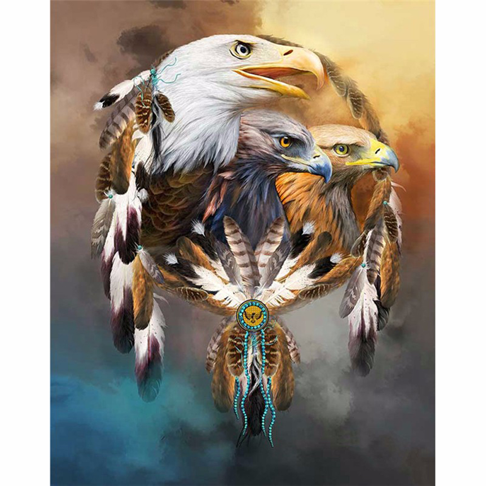 

Eagle - Special Shaped Diamond Painting - 30*35CM, 501 Original