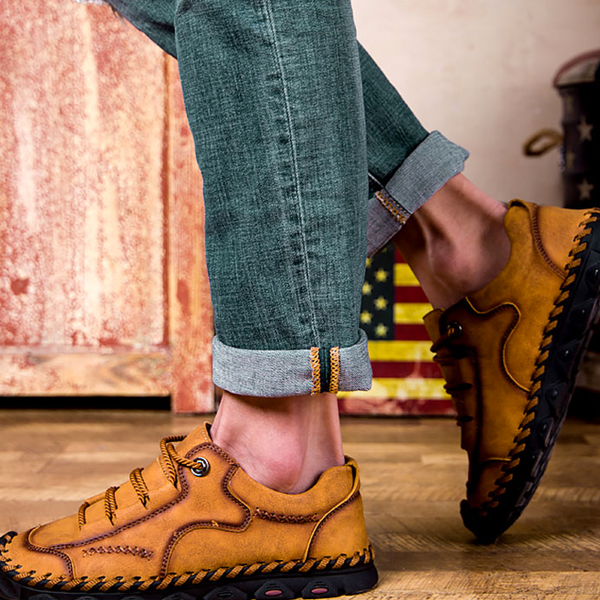 Men Fashion Loafers Casual Driving Soft Moccasins Flats Slip On Shoes