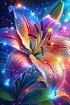 Luxury AB Velvet Diamond Painting Kit - Flower